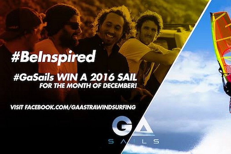 Jeu concours : Une voile à gagner avec GA Windsurfing