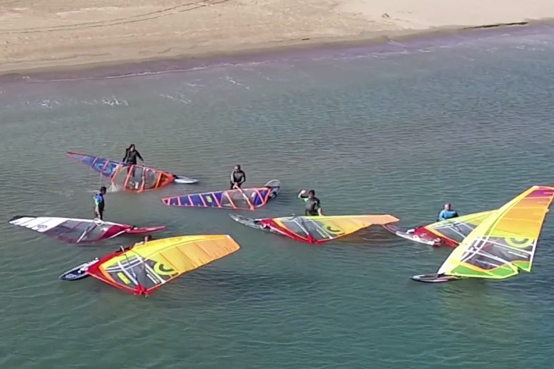 Gruissan windsurf with drone - Part 2