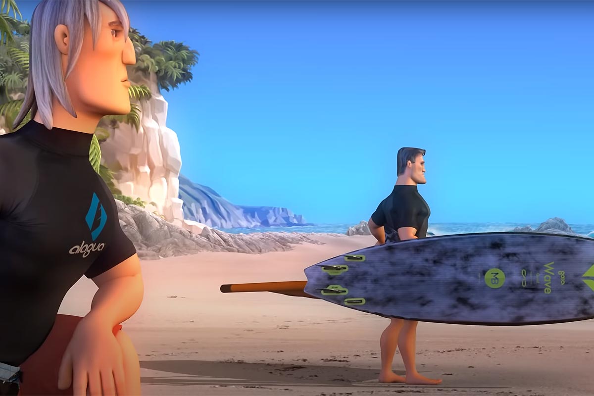 Wave Conquerors, la superbe animation 3D